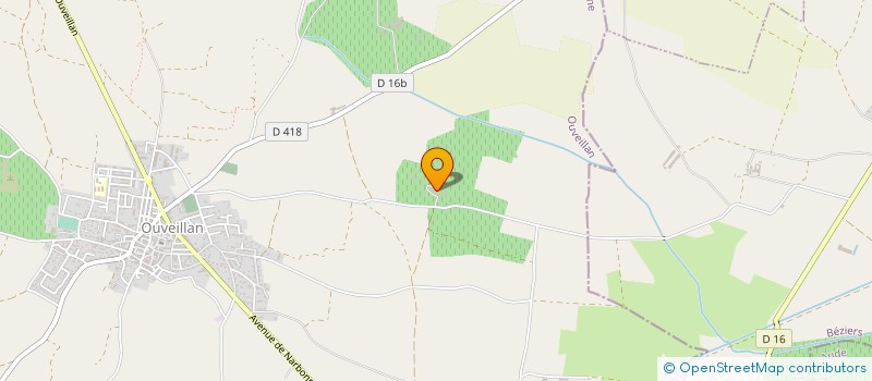 localisation de l'entreprise LES NUITS SANS IMPORTANCE  OUVEILLAN