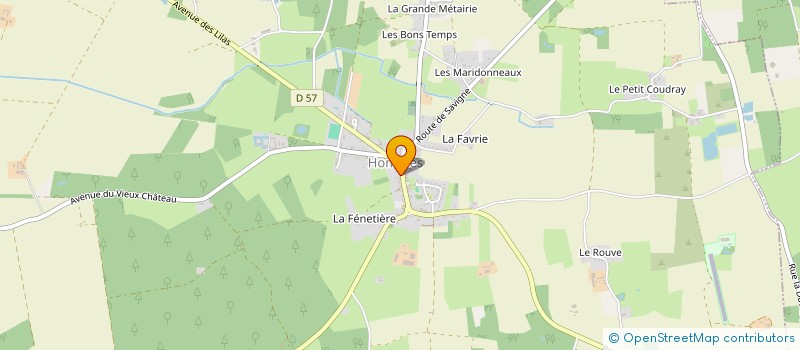 localisation de l'entreprise LES NUITS TOURANGELLES  HOMMES