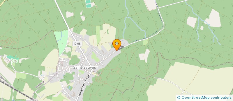 localisation de l'entreprise LES NUMMULITES  SAINT-SAUVEUR