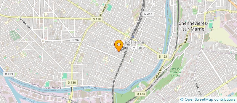 localisation de l'entreprise LES O'DE RIVES à SAINT-MAUR-DES-FOSSES