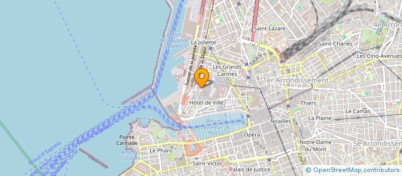 localisation de l'entreprise LES O DU PANIER à MARSEILLE