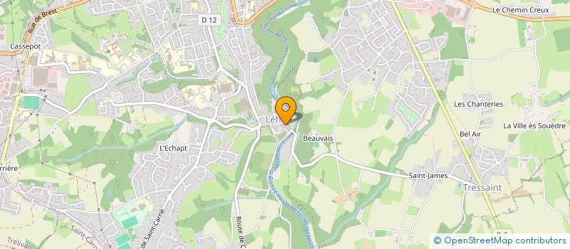 localisation de l'entreprise LES OAZO à DINAN