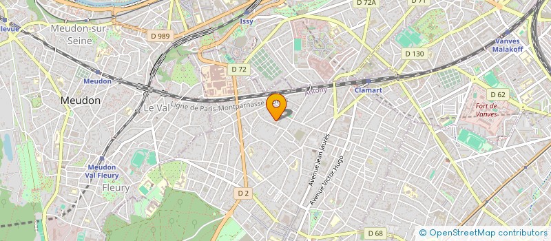 localisation de l'entreprise LES OBELISKS à CLAMART