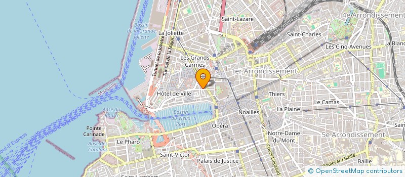 localisation de l'entreprise LES OBJETS EN PLUS à MARSEILLE