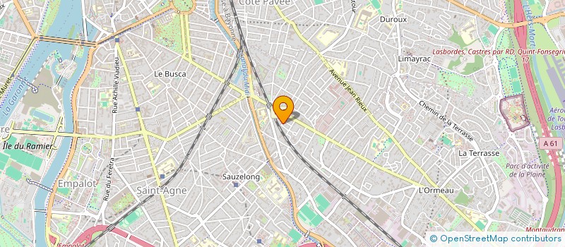 localisation de l'entreprise LES OCCITAMIS à TOULOUSE