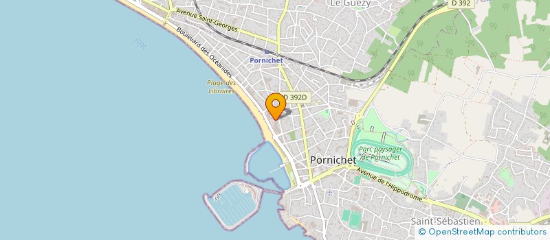localisation de l'entreprise LES OCEANIDES à PORNICHET