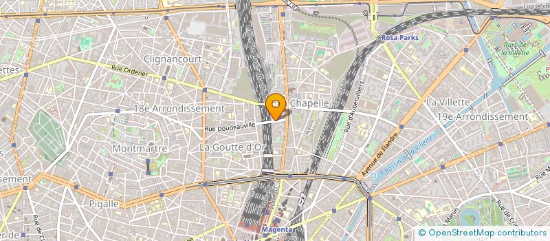 localisation de l'entreprise LES OCEANS DU SUD à PARIS