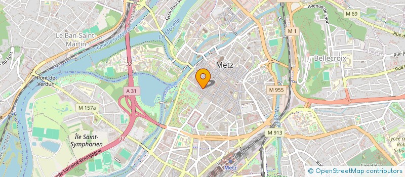 localisation de l'entreprise LES OEILLETS  METZ