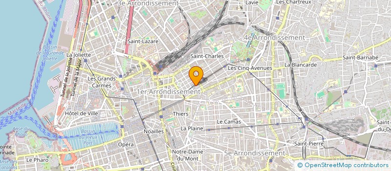 localisation de l'entreprise LES OEILLETS DE LONGCHAMP à MARSEILLE