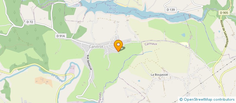 localisation de l'entreprise LES OEUFS D'ERNEST à MONESTIES