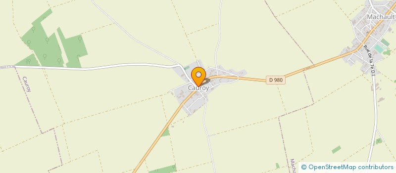 localisation de l'entreprise LES OEUFS DE LA VIGNETTE à MACHAULT