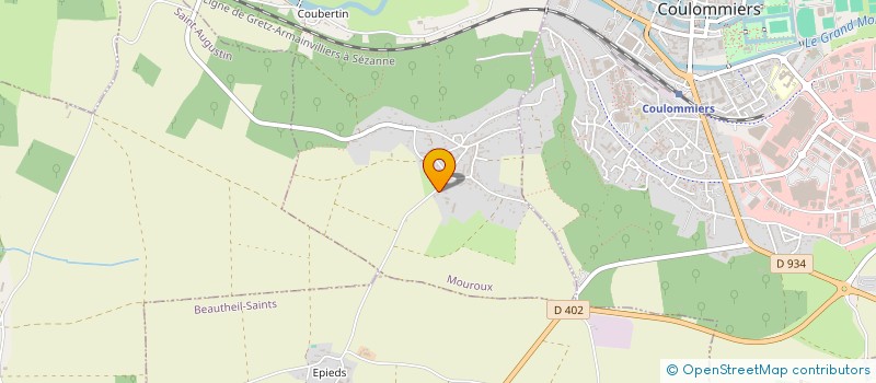 localisation de l'entreprise LES OEUFS DES PARRICHETS à MOUROUX