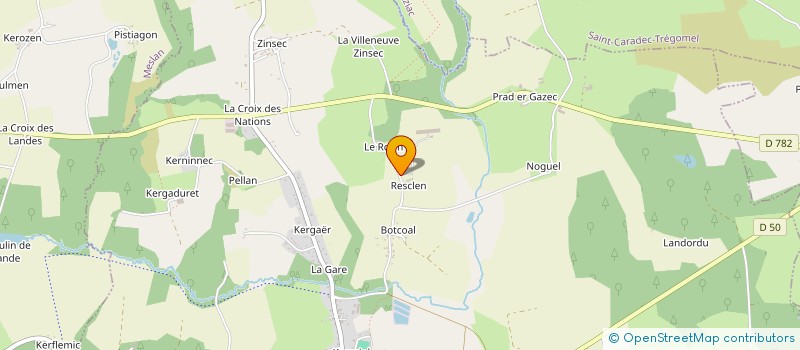 localisation de l'entreprise LES OEUFS DU ROC à BERNE