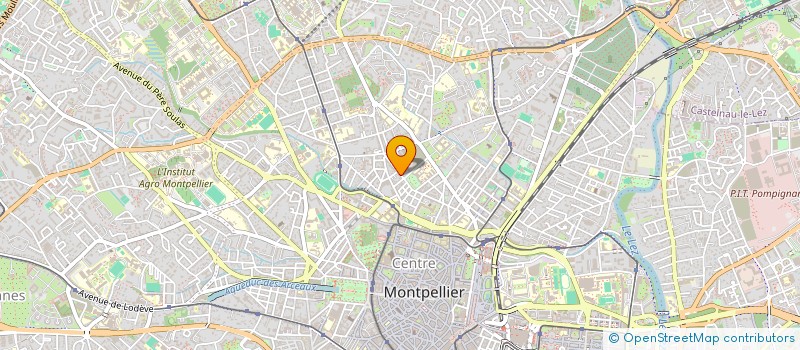 localisation de l'entreprise LES OEUVRES DE SAINT FRANCOIS à MONTPELLIER