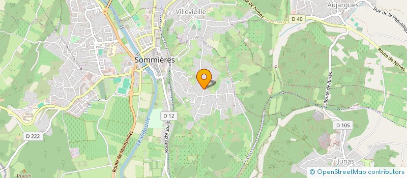 localisation de l'entreprise LES OFNIS SOMMIEROIS  SOMMIERES