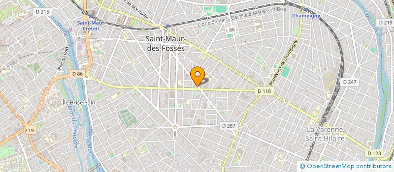 localisation de l'entreprise LES OISEAUX DE LIMA à SAINT-MAUR-DES-FOSSES