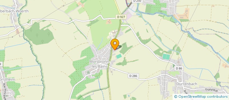 localisation de l'entreprise LES OISEAUX DU MONDE  MORSBRONN-LES-BAINS
