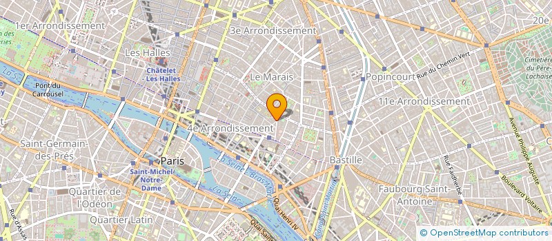 localisation de l'entreprise LES OISEAUX LIVRES à PARIS