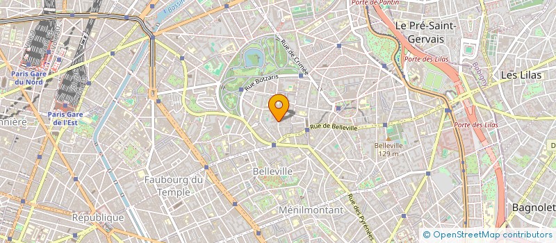 localisation de l'entreprise LES OISEAUX MAL HABILLES  PARIS