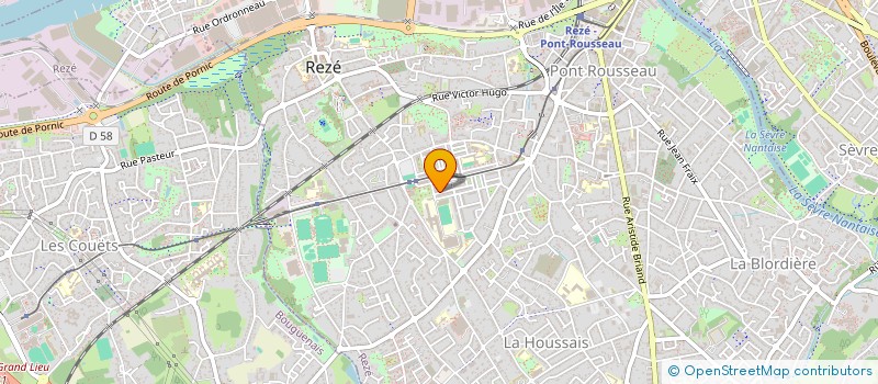 localisation de l'entreprise LES OISEAUX TZIGANES à REZE