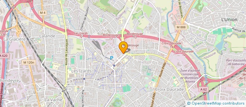 localisation de l'entreprise LES OLEANES à TOULOUSE