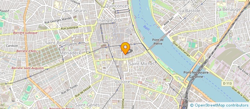 localisation de l'entreprise LES OLFACTINES  BORDEAUX