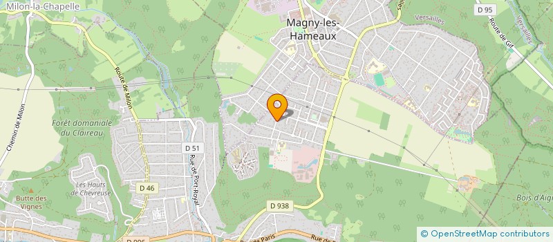 localisation de l'entreprise LES OLIVADES  SAINT-REMY-LES-CHEVREUSE