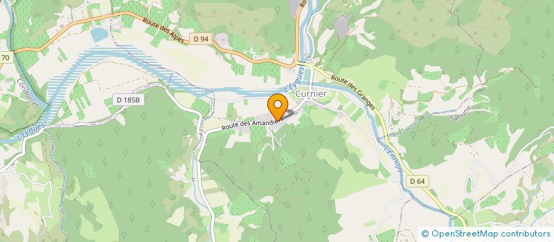 localisation de l'entreprise LES OLIVERAIES  CURNIER