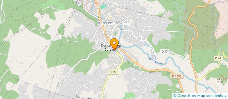localisation de l'entreprise LES OLIVERAIES IMMOBILIER à TRANS-EN-PROVENCE