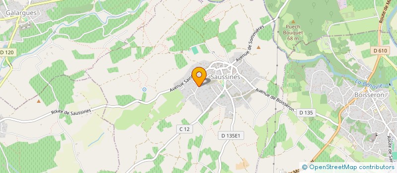 localisation de l'entreprise LES OLIVETTES  ST PIERRE DE L'ISLE