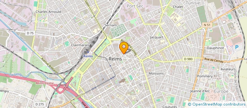 localisation de l'entreprise LES OLIVIERS  VILLE-DOMMANGE