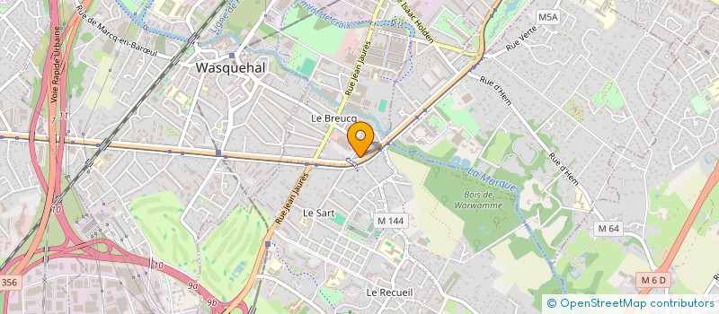 localisation de l'entreprise LES OLIVIERS à VILLENEUVE-D'ASCQ
