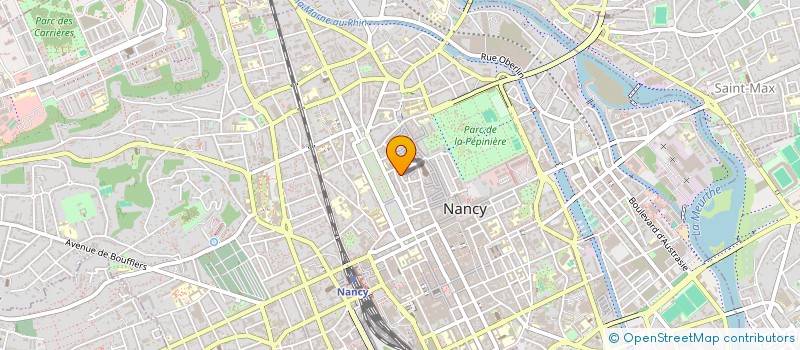 localisation de l'entreprise LES OLIVIERS à NANCY