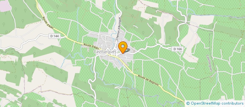 localisation de l'entreprise LES OLIVIERS  CAVILLARGUES
