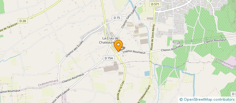 localisation de l'entreprise LES OLIVIERS à CHATEAURENARD