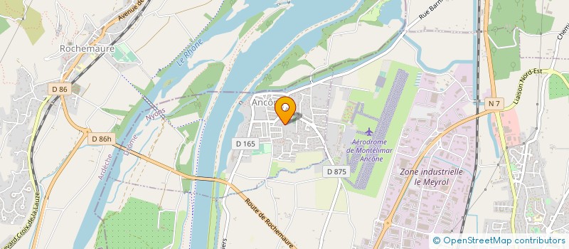 localisation de l'entreprise LES OLIVIERS  ANCONE