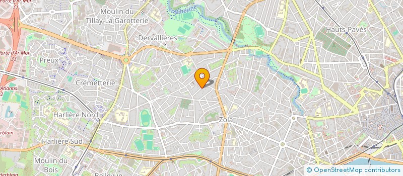 localisation de l'entreprise LES OLIVIERS  NANTES