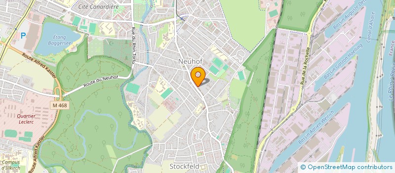 localisation de l'entreprise LES OLIVIERS  STRASBOURG