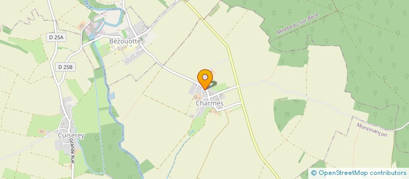 localisation de l'entreprise LES OLIVIERS à BELLENEUVE