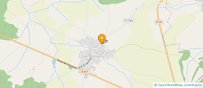 localisation de l'entreprise LES OLIVIERS à IS-EN-BASSIGNY