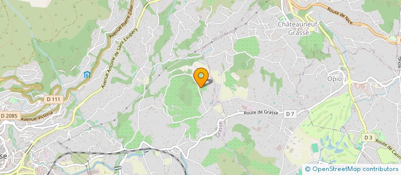 localisation de l'entreprise LES OLIVIERS à GRASSE