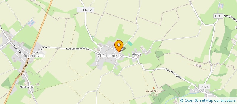 localisation de l'entreprise LES OLIVIERS  CHERIENNES