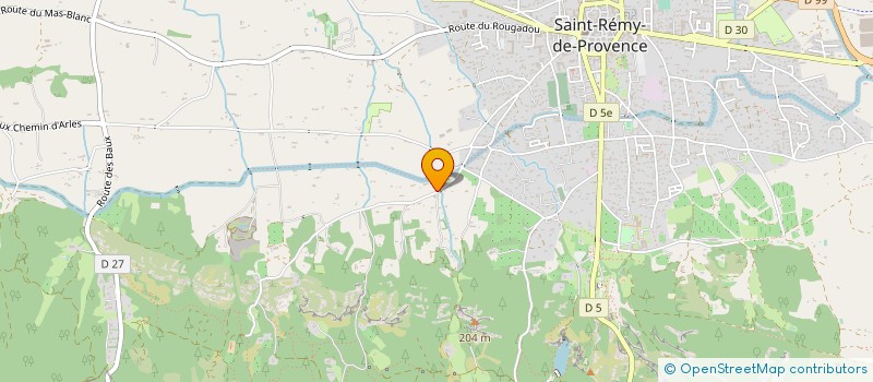 localisation de l'entreprise LES OLIVIERS DE JEANNE à SAINT-REMY-DE-PROVENCE