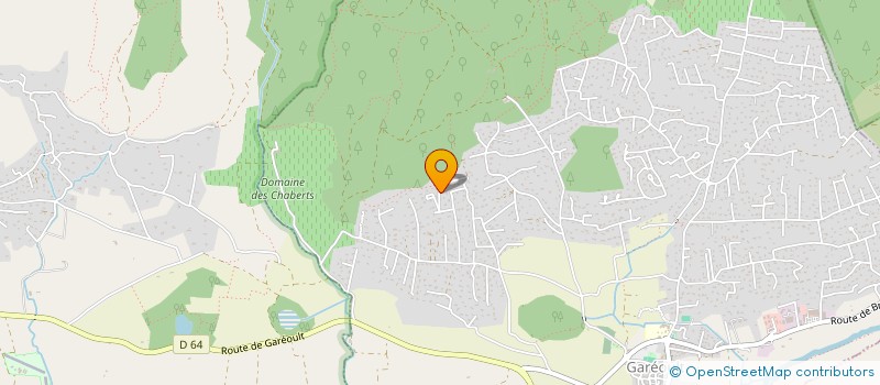 localisation de l'entreprise LES OLIVIERS DE JOSEPHINE  GAREOULT
