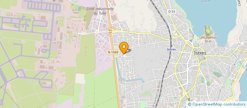 localisation de l'entreprise LES OLIVIERS DE SORBES  ISTRES