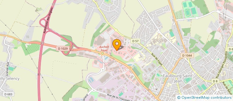 localisation de l'entreprise LES OLYMPIADES NATIONALES DE LA CHIMIE DE PICARDIE à SAINT-QUENTIN