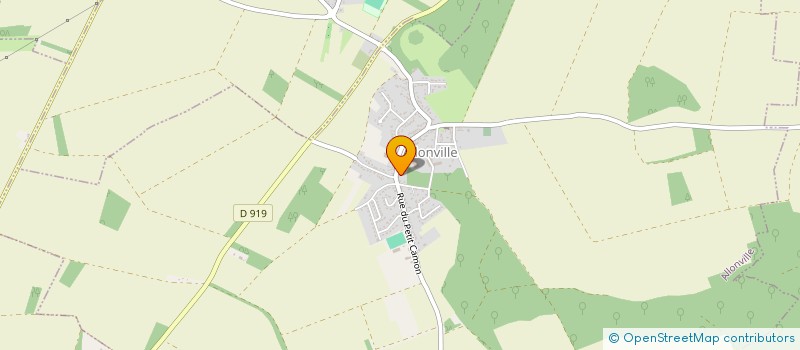 localisation de l'entreprise LES OPHELINES D'ALLONVILLE  ALLONVILLE