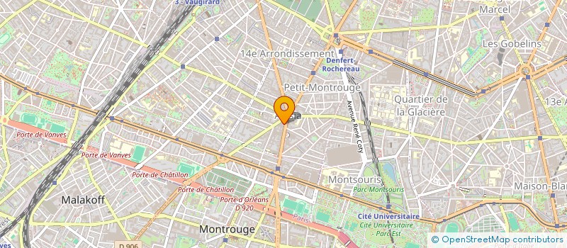 localisation de l'entreprise LES OPTICIENS AUBERGER  PARIS