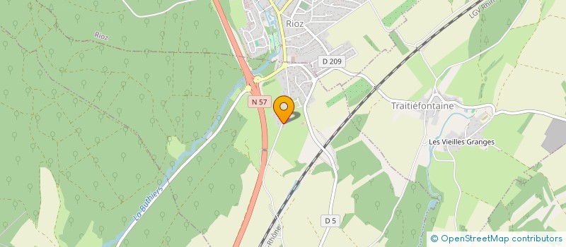 localisation de l'entreprise LES OPTICIENS MOBILES JEANNIN PAULINE  NEUVELLE-LES-CROMARY