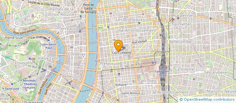 localisation de l'entreprise LES OPTICIENS MOBILES PARTENAIRES  LYON